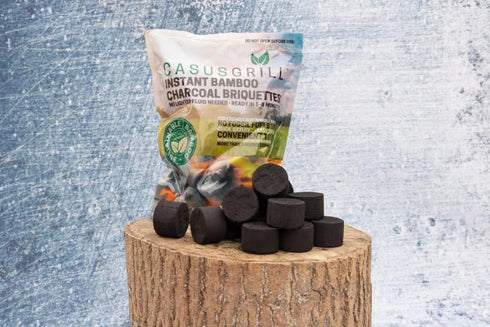 CasusGrill™ Instant Bamboo Charcoal Briquette 環保速燃竹炭